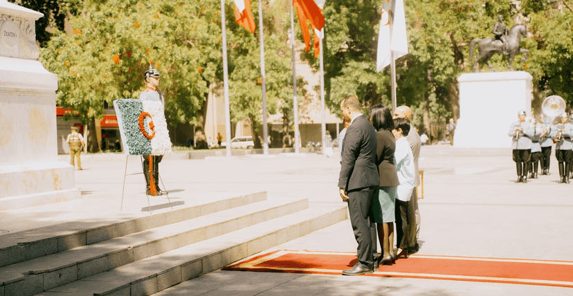 laying of a wreath