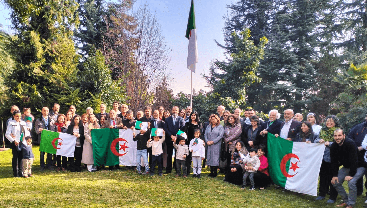 Celebration of the Independence Day of Algeria in Chile